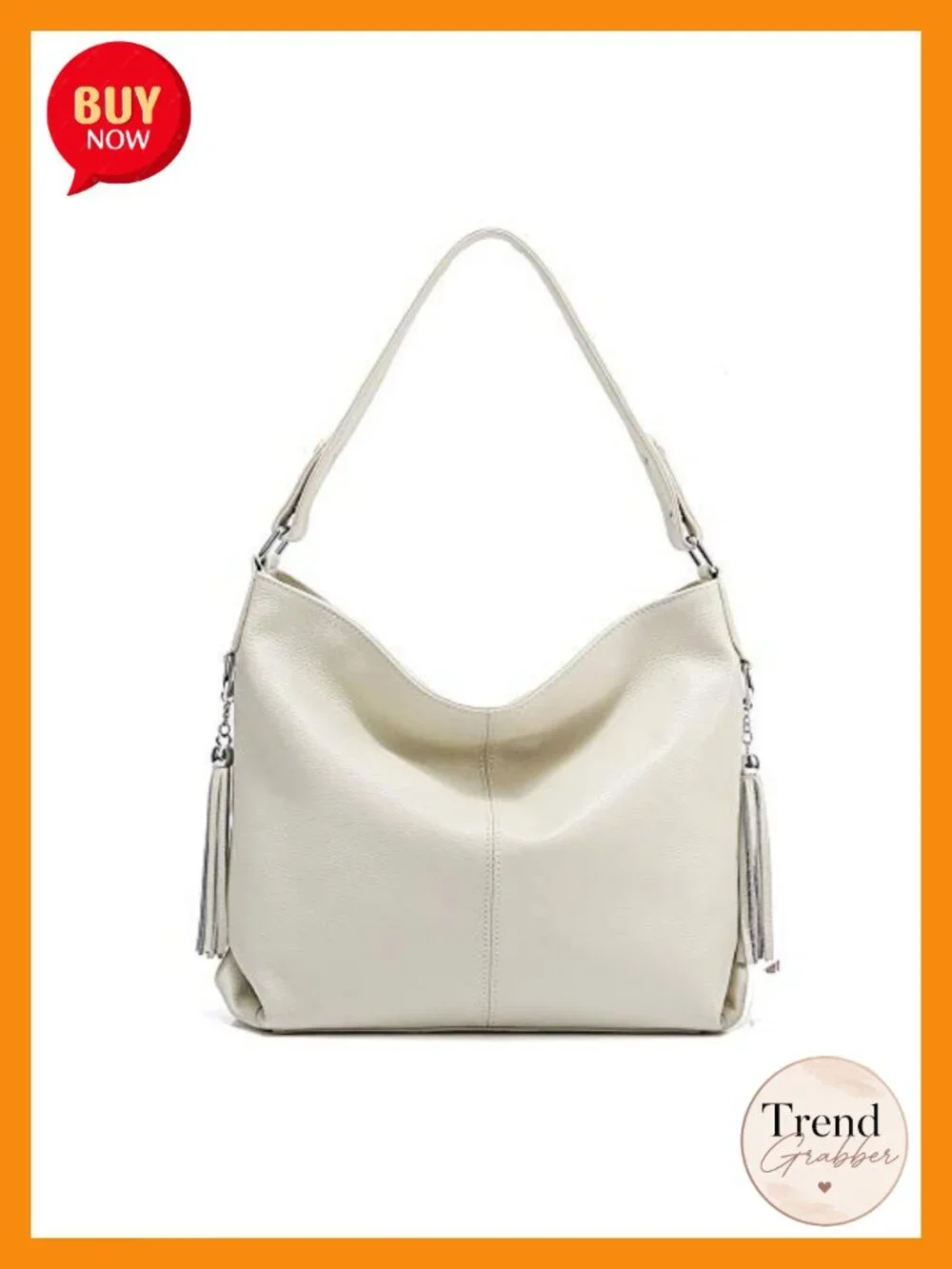 Genuine Leather Tassel Women's Handbag Hobo Shoulder Tote Messenger Satchel